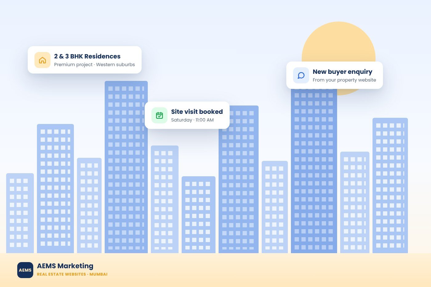 Professional real estate setting