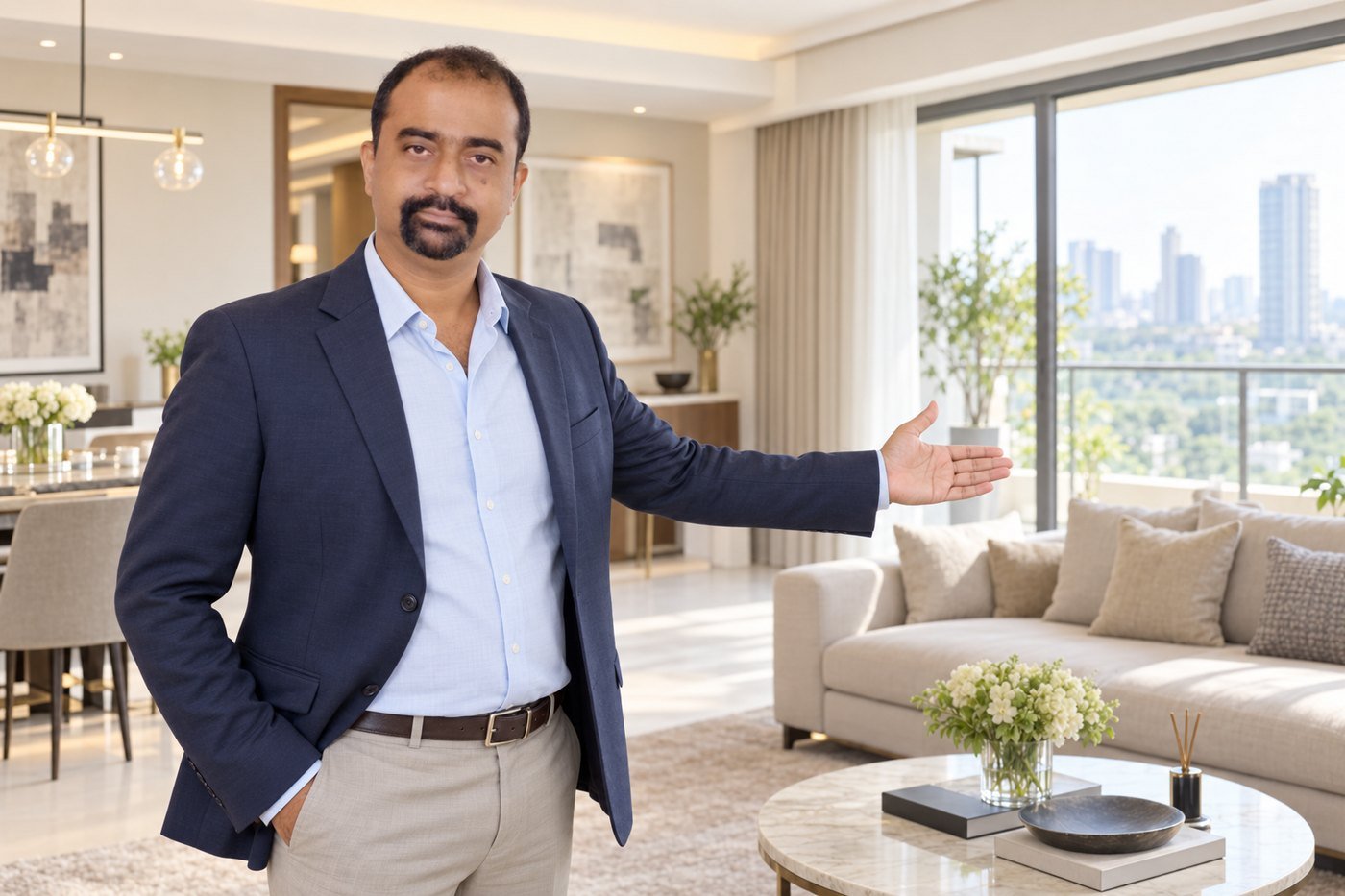 Professional real estate setting